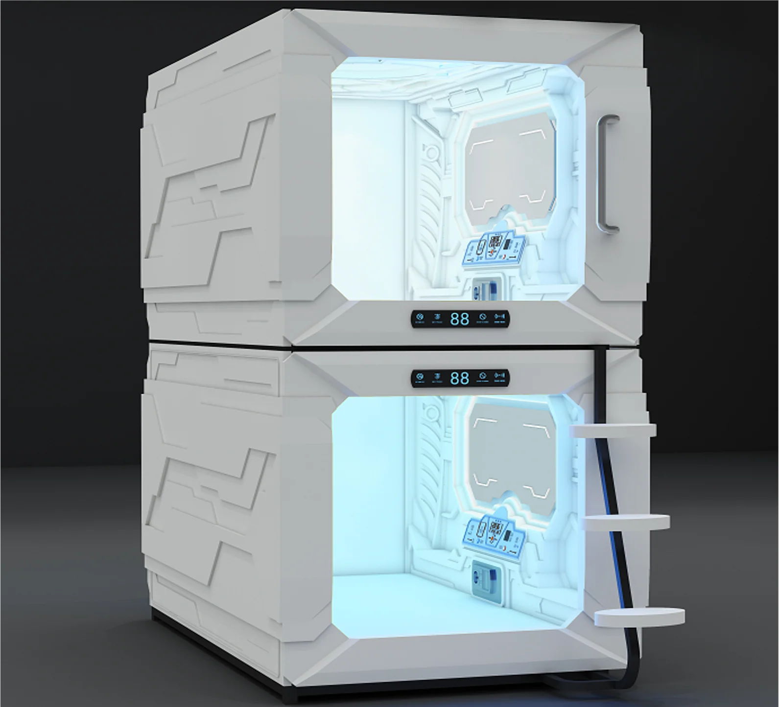 Sleeping pods and capsule beds for Lucknow